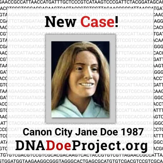 Thread 'DNA Doe Project: Canon City Jane Doe 1987'